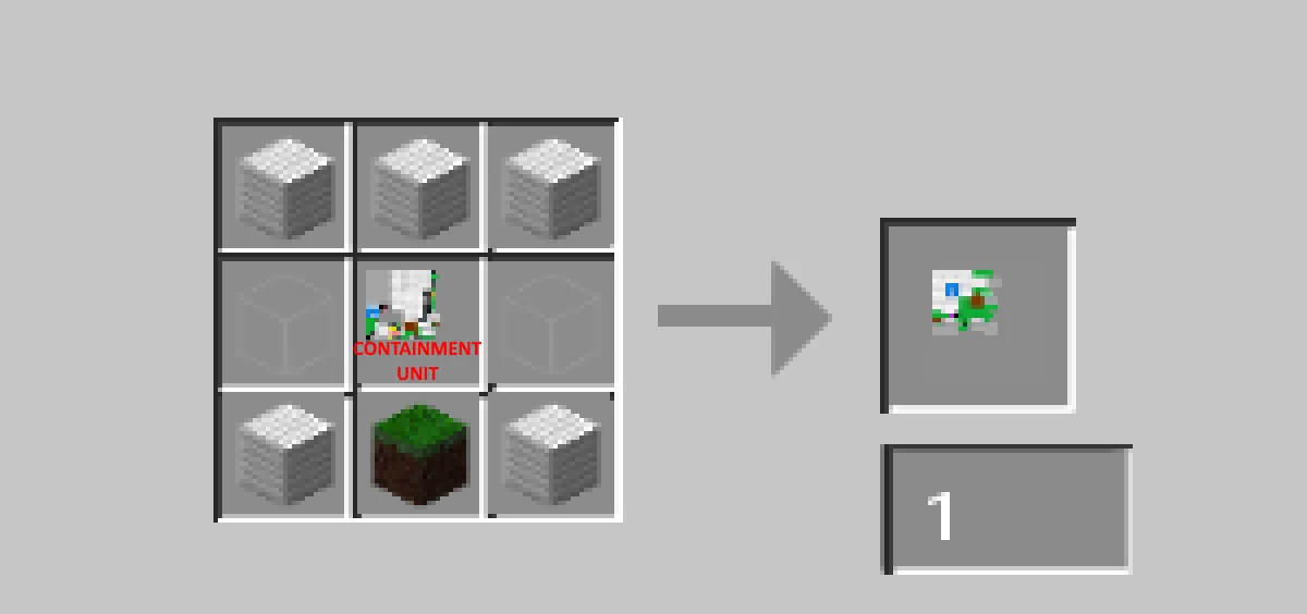 Monsters containment unit ( MCU ) — скриншот 1 (Моды, Minecraft)