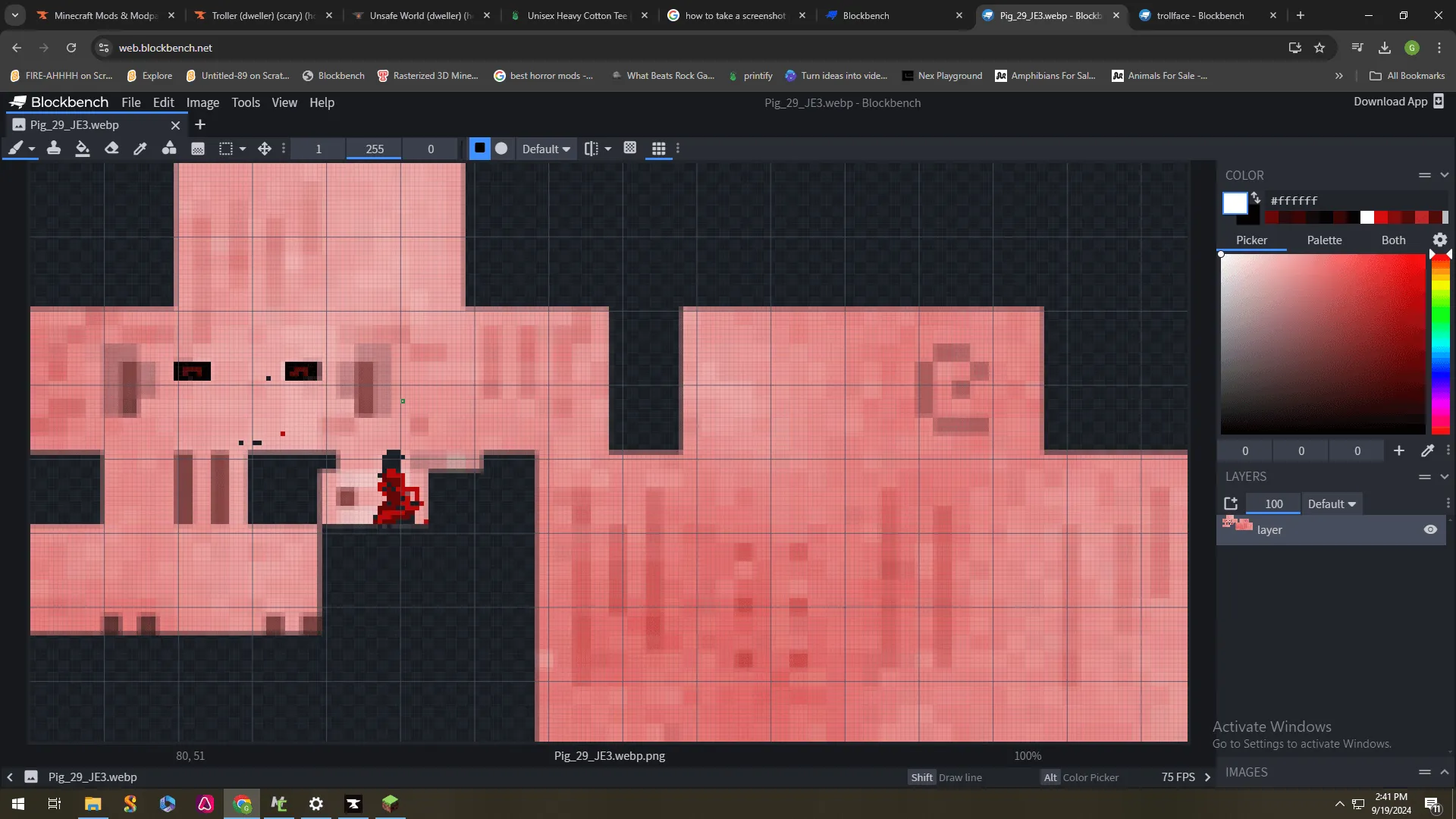 Unsafe World (dweller) (horror) (scary), Моды, Minecraft