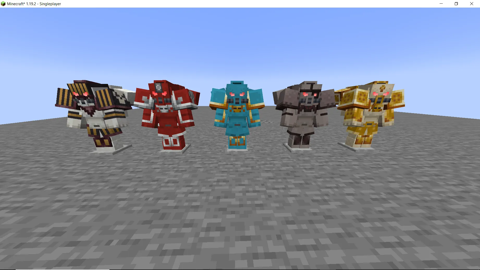 SPACE MARINES, Моды, Minecraft
