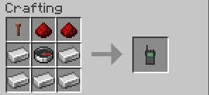 Walkie-Chat, Моды, Minecraft