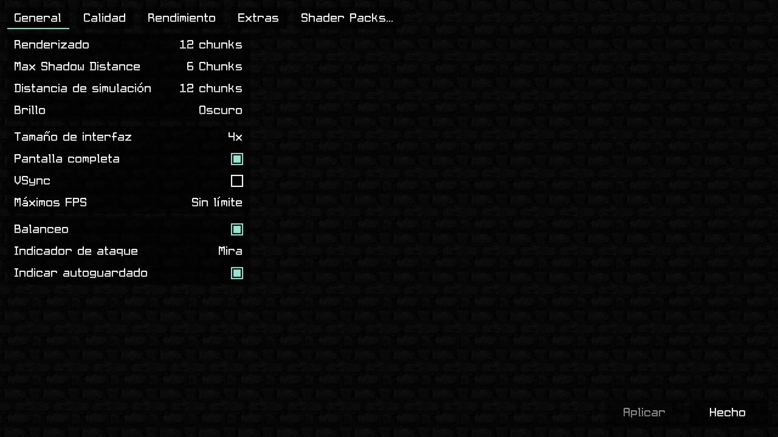 Ultimate Dark Edition, Текстуры, Minecraft