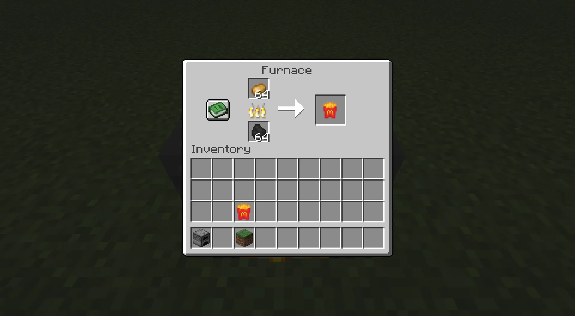 McDonalds Fries! — скриншот 1 (Моды, Minecraft)