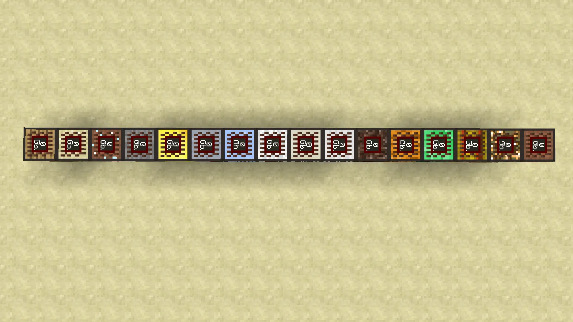 Better Programmer Art Noteblocks (Style B) — скриншот 2 (Текстуры, Minecraft)