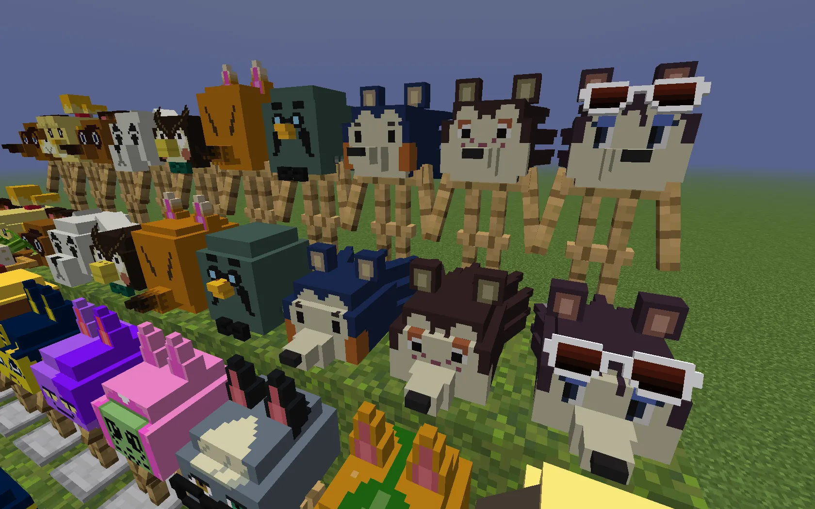 Animal Crossing Hats — скриншот 6 (Текстуры, Minecraft)