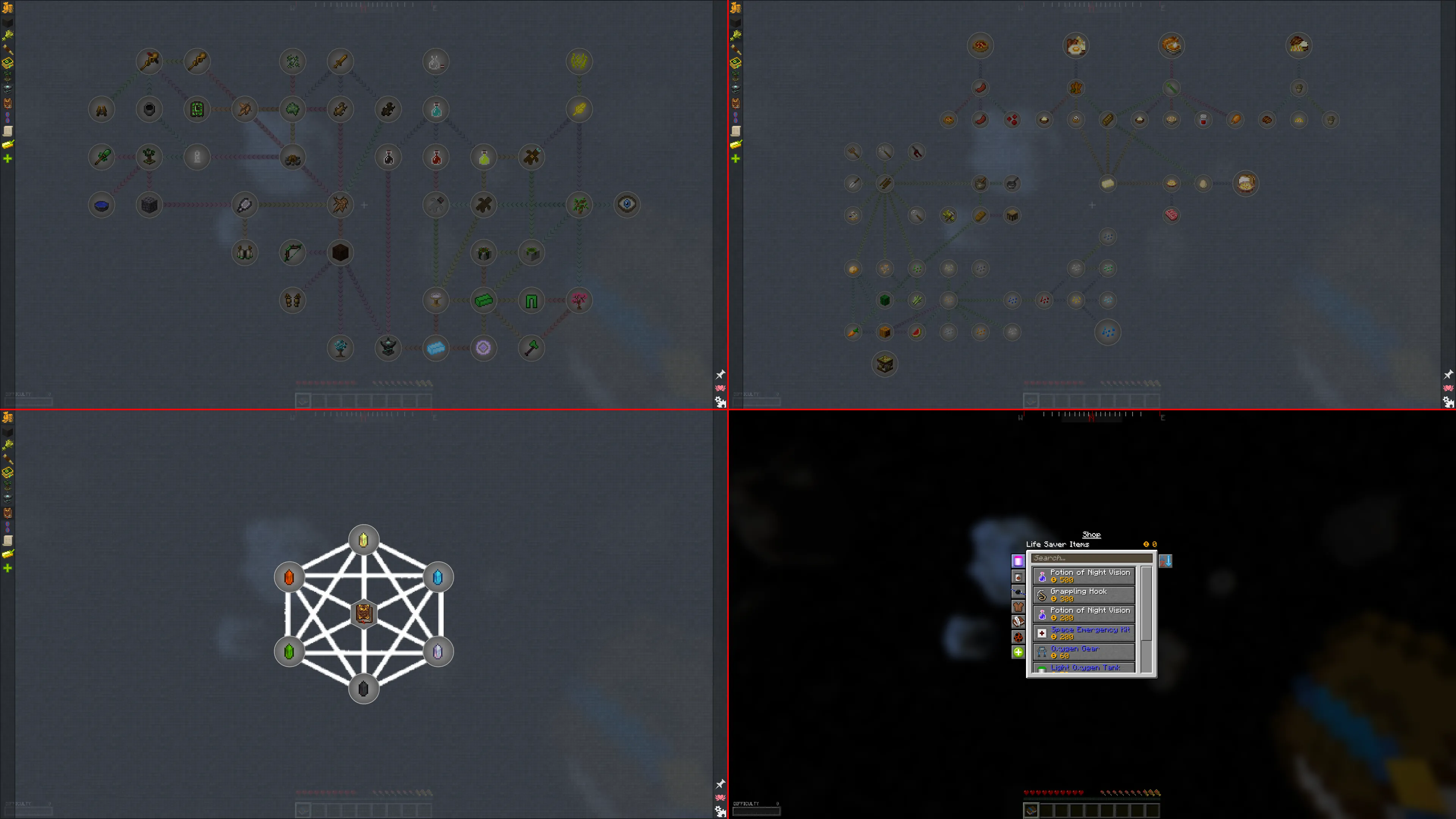 Asteroid Signs — скриншот 6 (Модпаки, Minecraft)