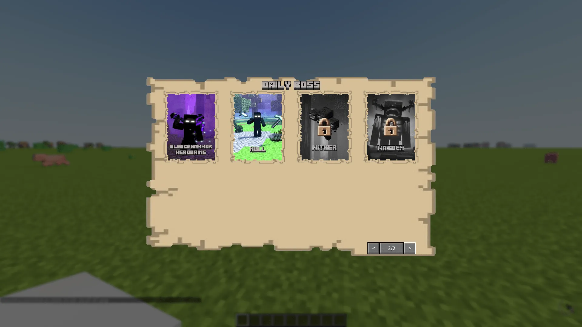 Daily Boss x Annoying Villagers — скриншот 4 (Моды, Minecraft)