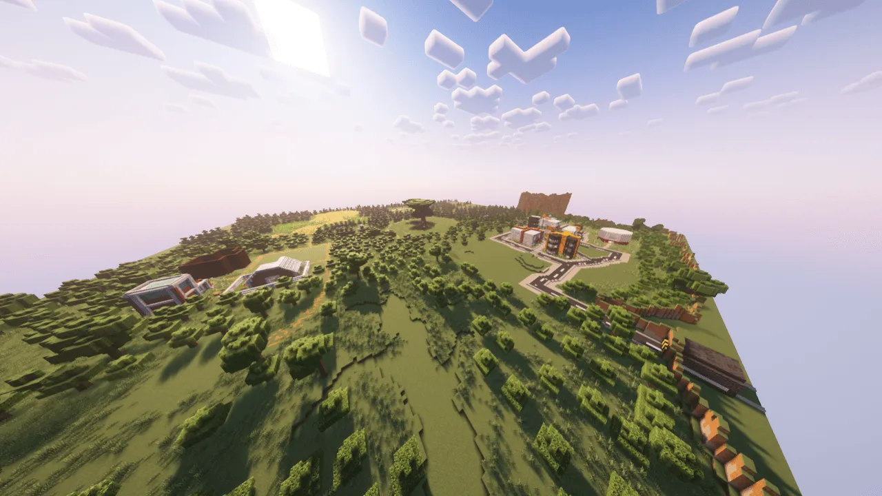 Hunger Games Map (unfinished) — скриншот 2 (Карты, Minecraft)