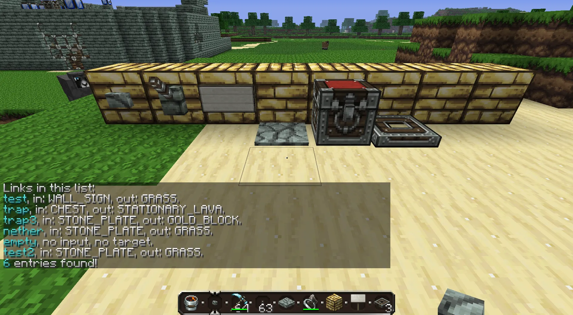 QuickTP — скриншот 1 (Плагины, Minecraft)