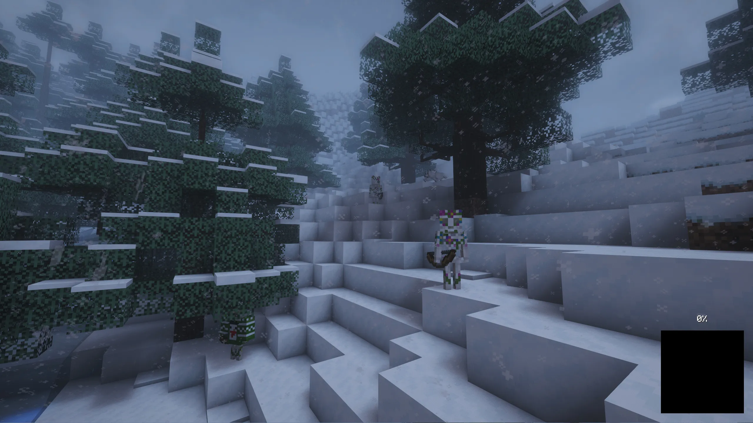 Loading Backgrounds - Christmas, Текстуры, Minecraft