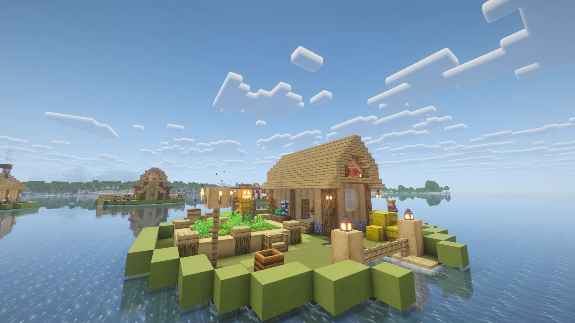 Ocean Lily Pad Village, Моды, Minecraft