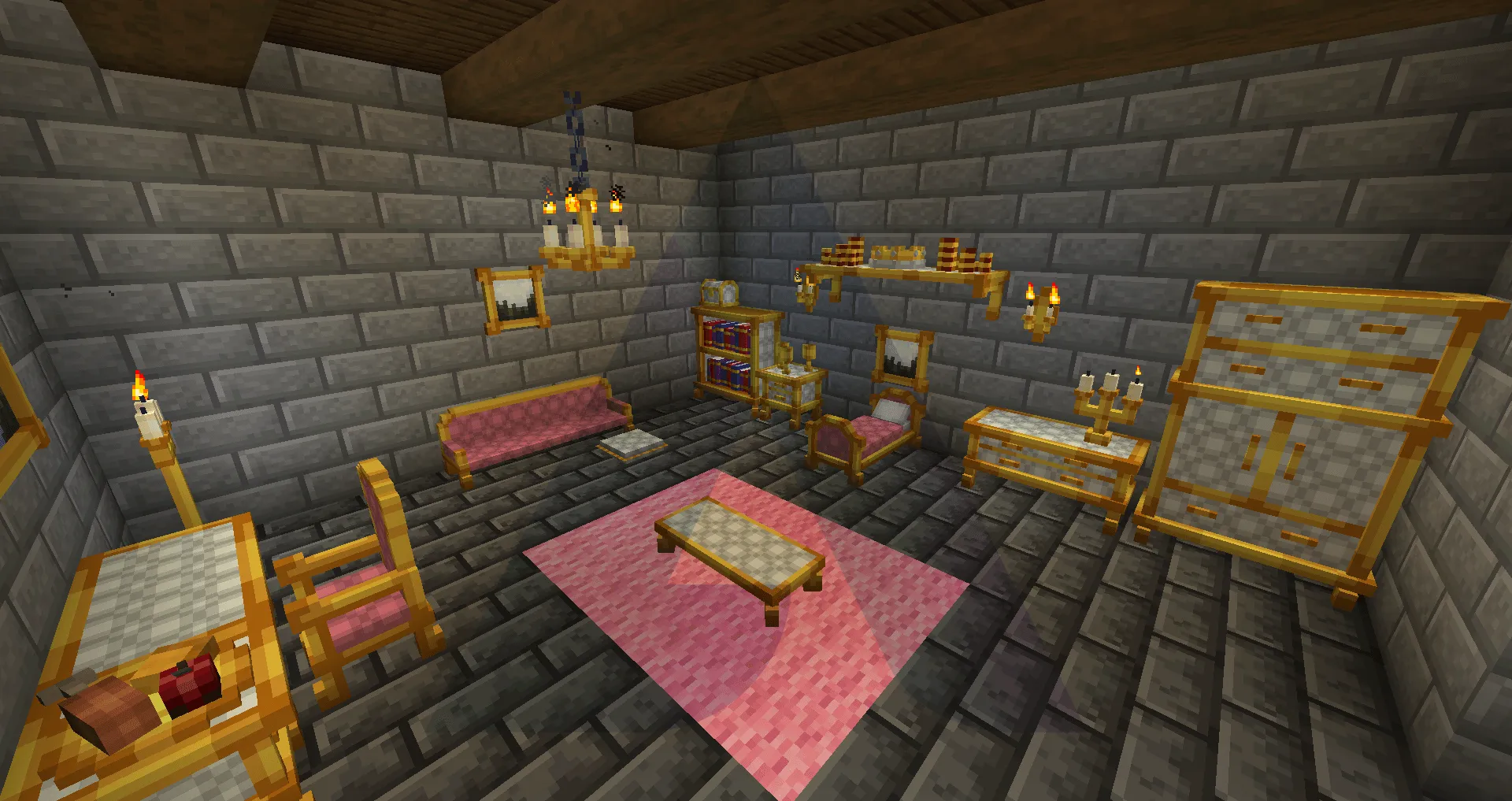 Fantasy's Furniture - Royal, Моды, Minecraft