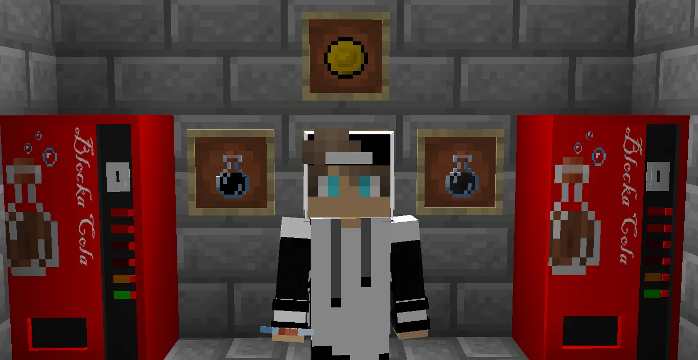 blocka cola machine — скриншот 4 (Моды, Minecraft)