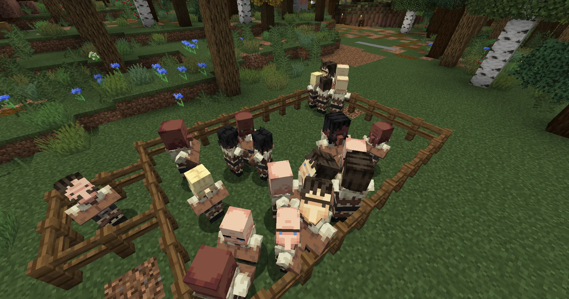 Redone Genetic Villagers — скриншот 1 (Текстуры, Minecraft)
