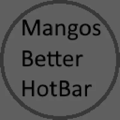 Mangos Better HotBar — скриншот 1 (Текстуры, Minecraft)