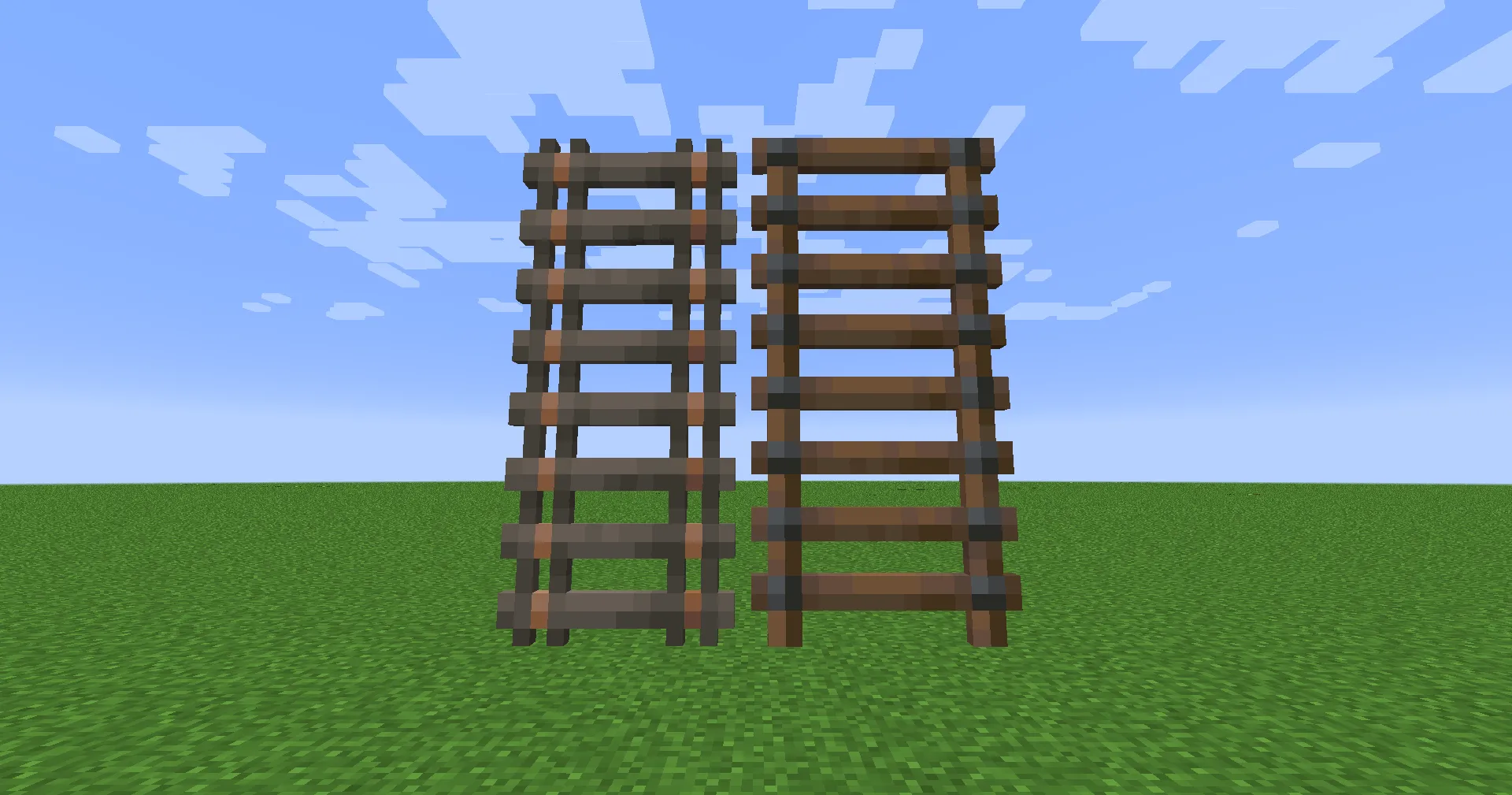 Crucial 2 - 3D Ladders, Текстуры, Minecraft