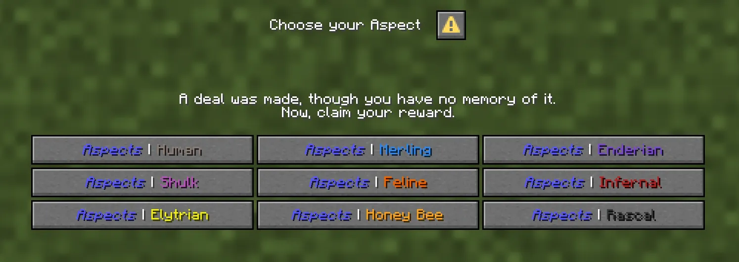 Aspects: CF, Моды, Minecraft