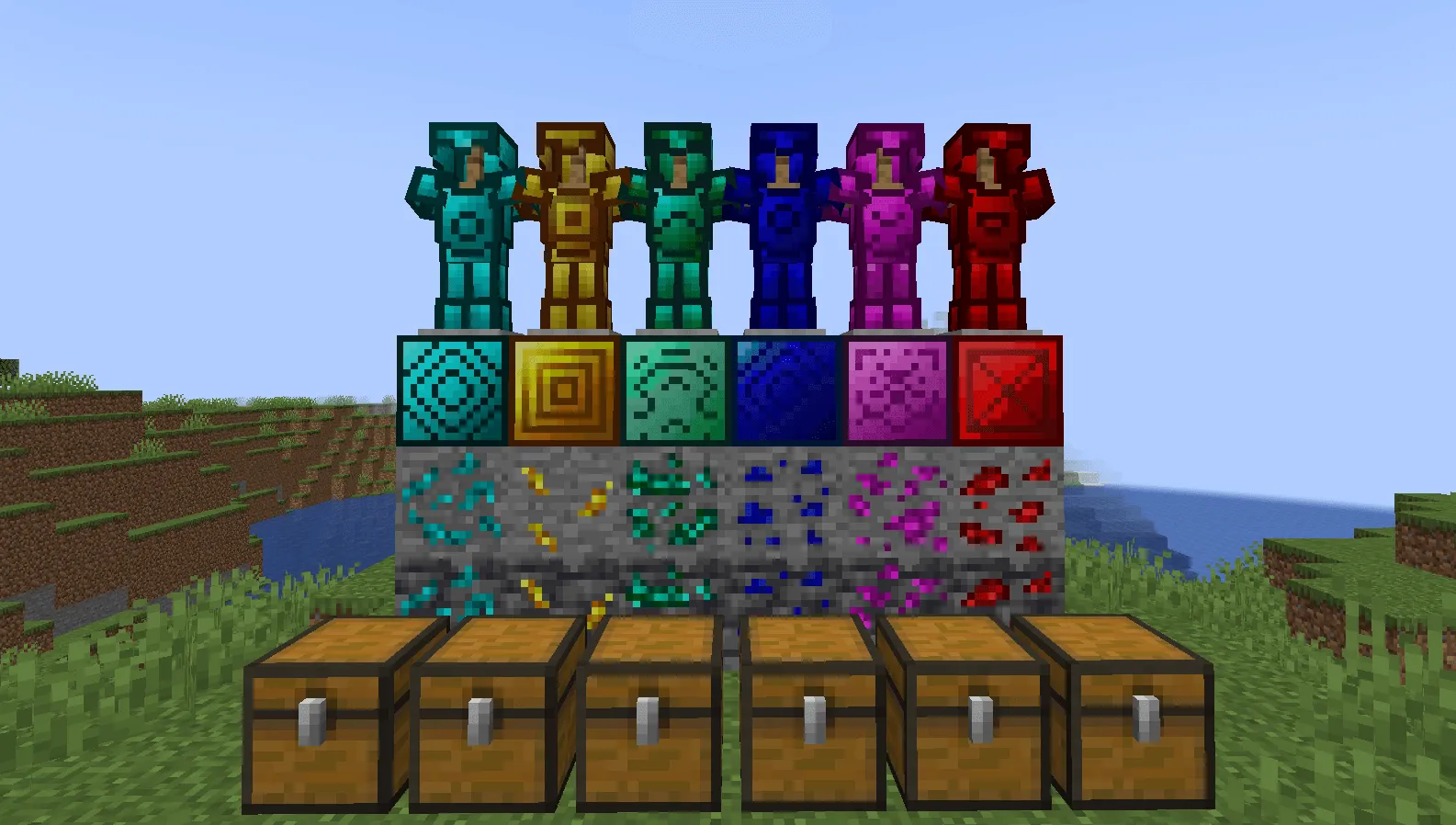 Topaz and Sapphire Beyond — скриншот 1 (Моды, Minecraft)
