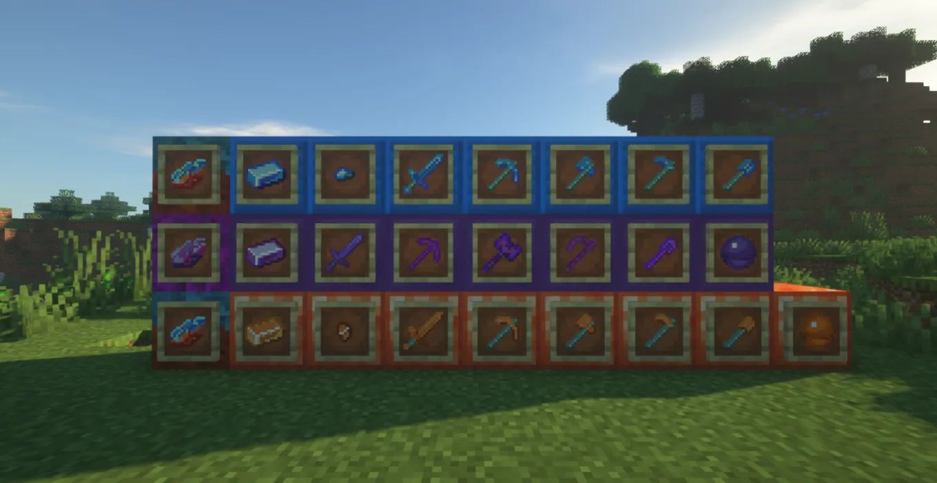 Prisma Craft, Моды, Minecraft