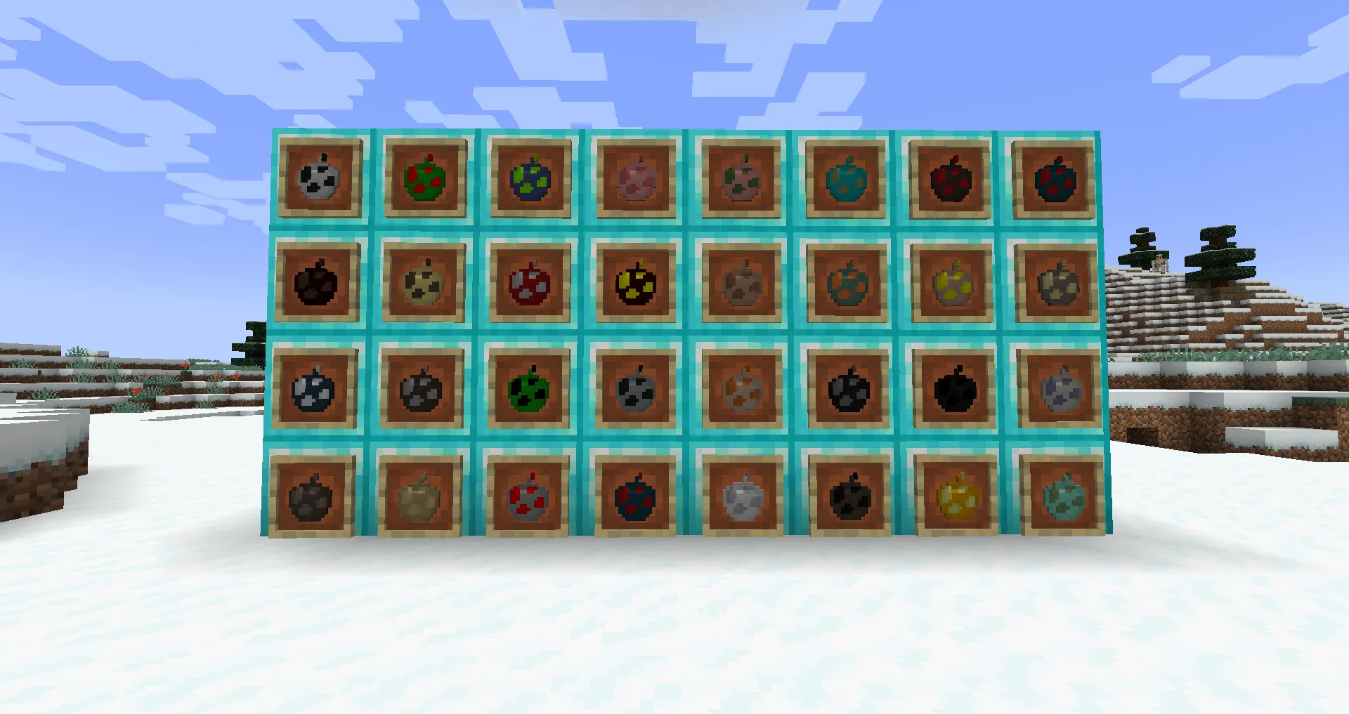 Spawn Apples, Текстуры, Minecraft