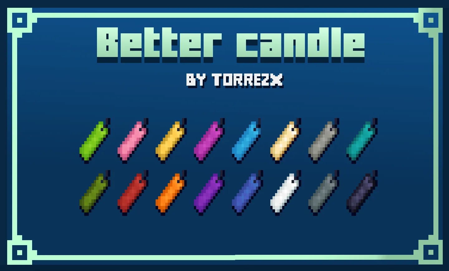 Torrezx-Better candle, Текстуры, Minecraft