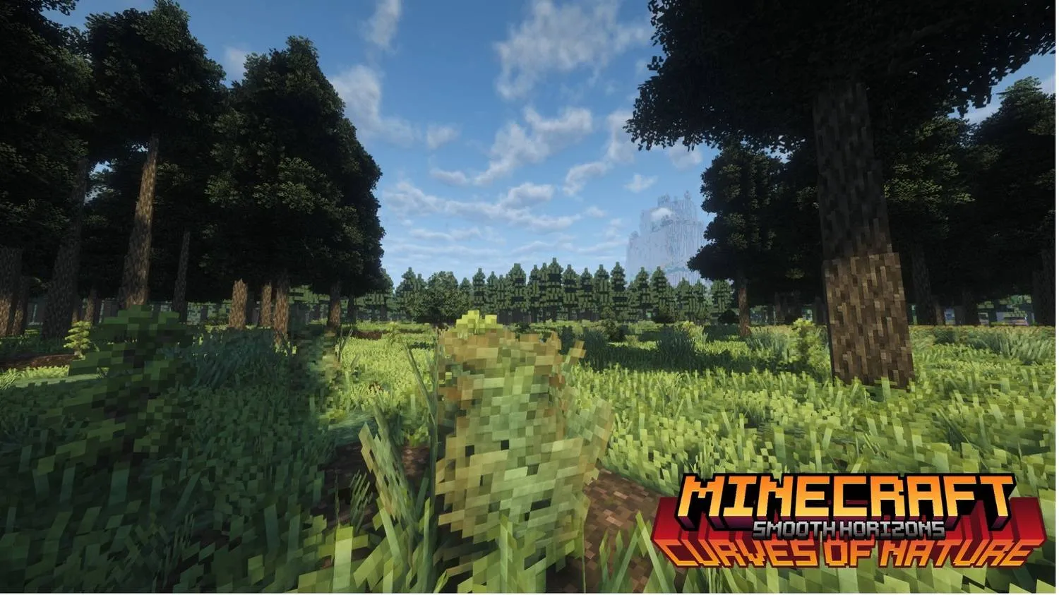 Smooth Horizons - Curves of Nature — скриншот 2 (Модпаки, Minecraft)
