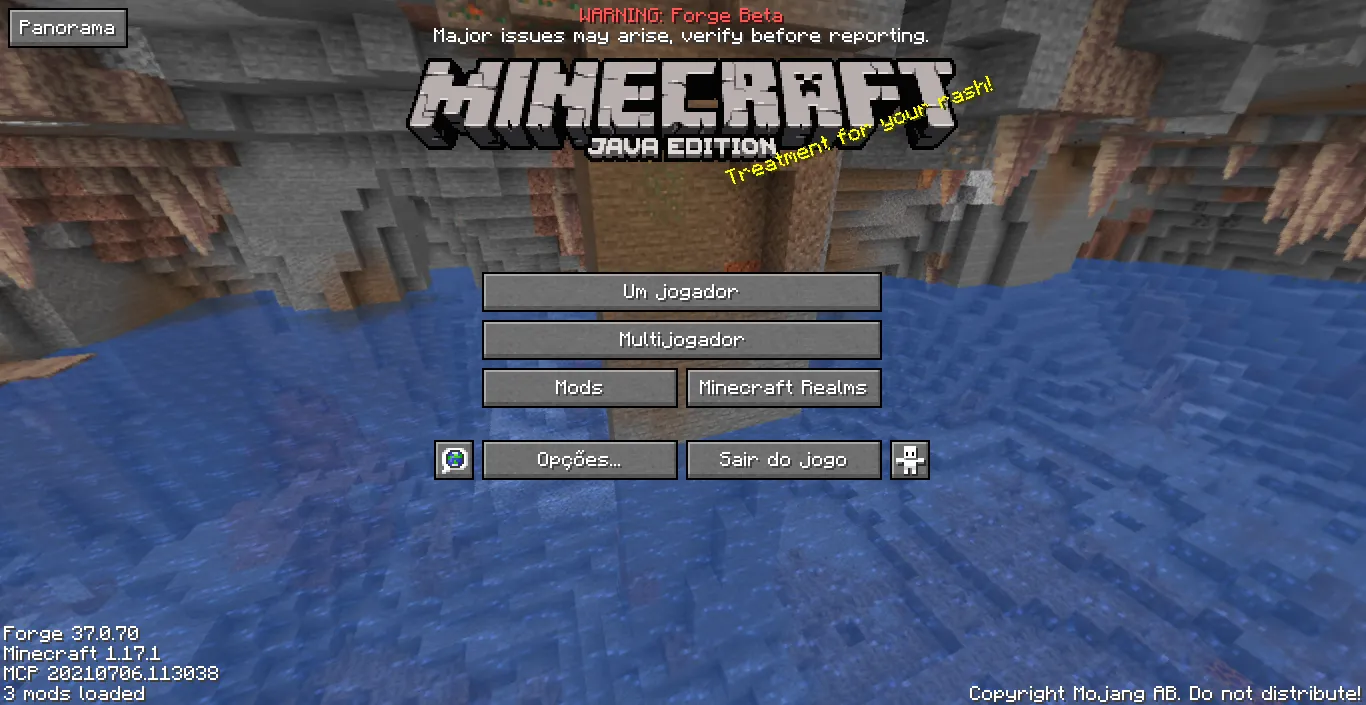 Aquifer Panorama — скриншот 1 (Текстуры, Minecraft)