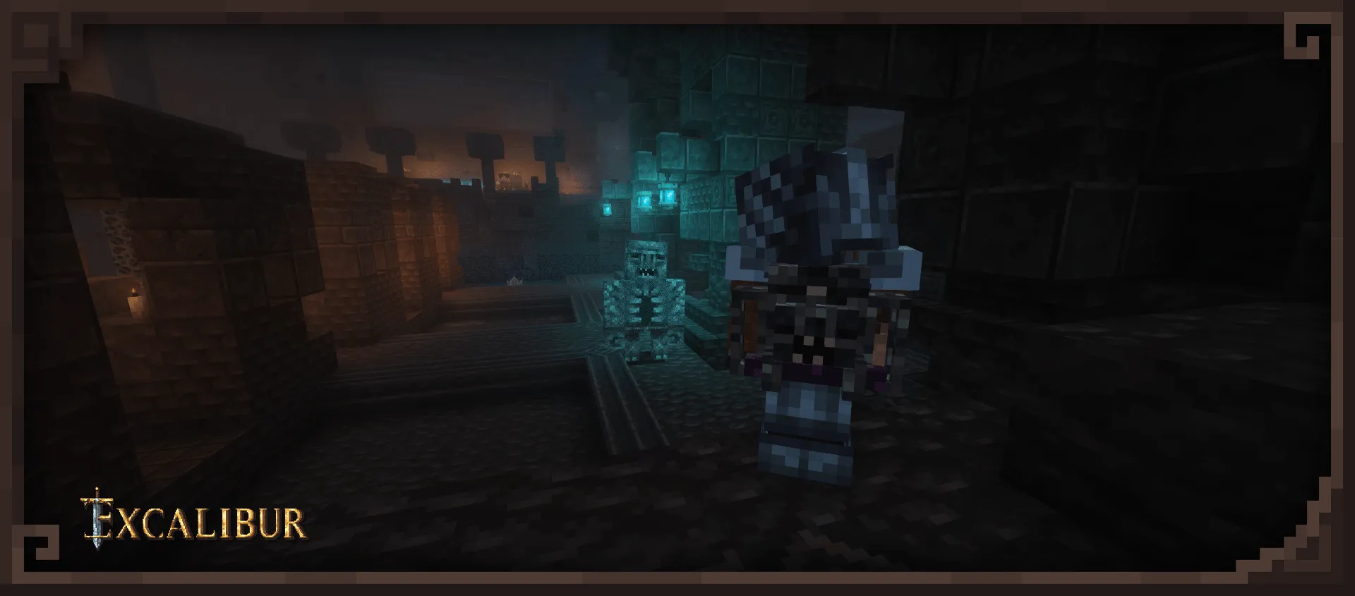 Excalibur | Traveler's Backpack Support — скриншот 2 (Текстуры, Minecraft)