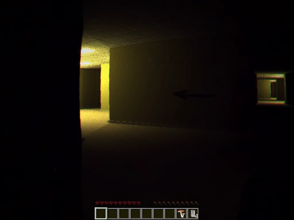 Backrooms: Found Footage (Unnoficial) — скриншот 9 (Модпаки, Minecraft)