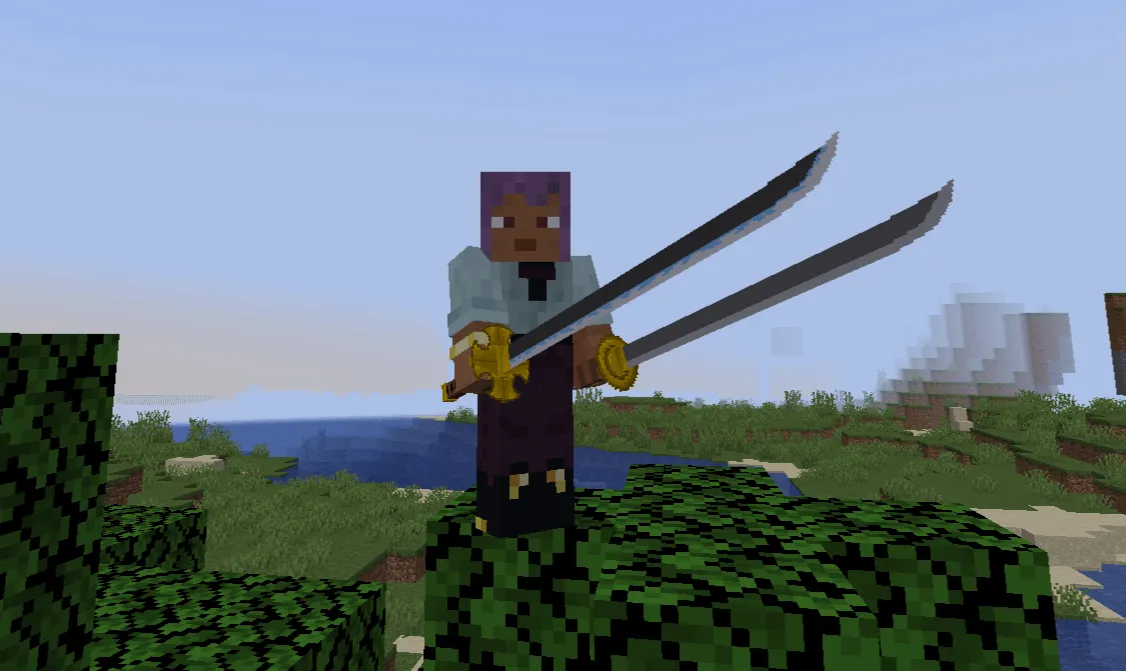 Anime Weapons, Моды, Minecraft
