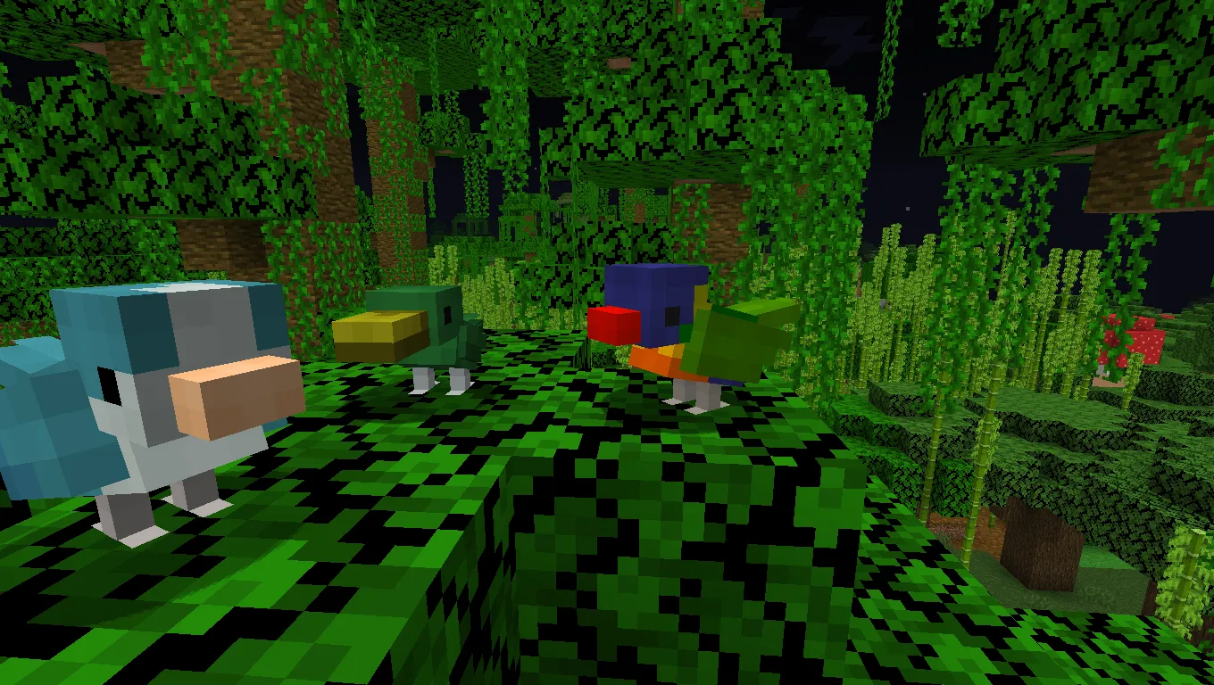 some parrots and birds — скриншот 3 (Текстуры, Minecraft)