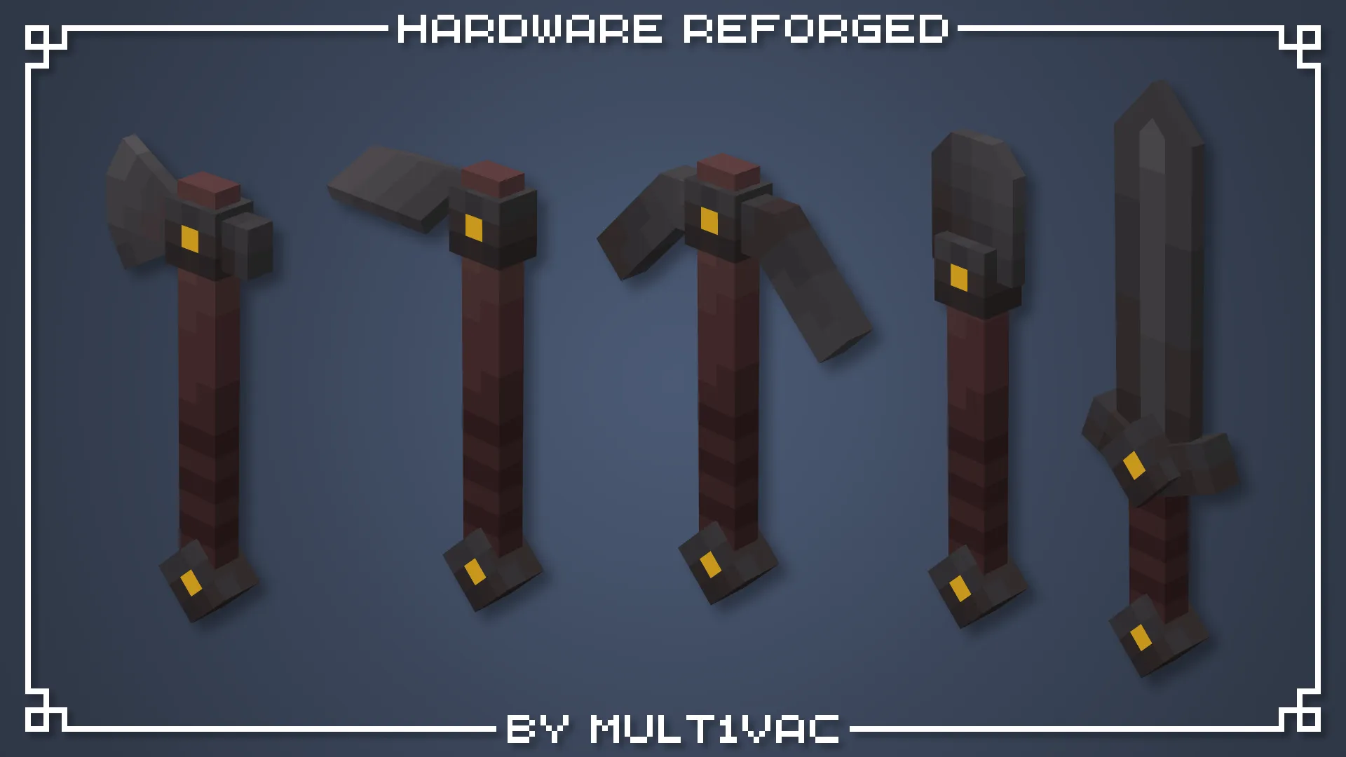 Hardware Reforged, Текстуры, Minecraft