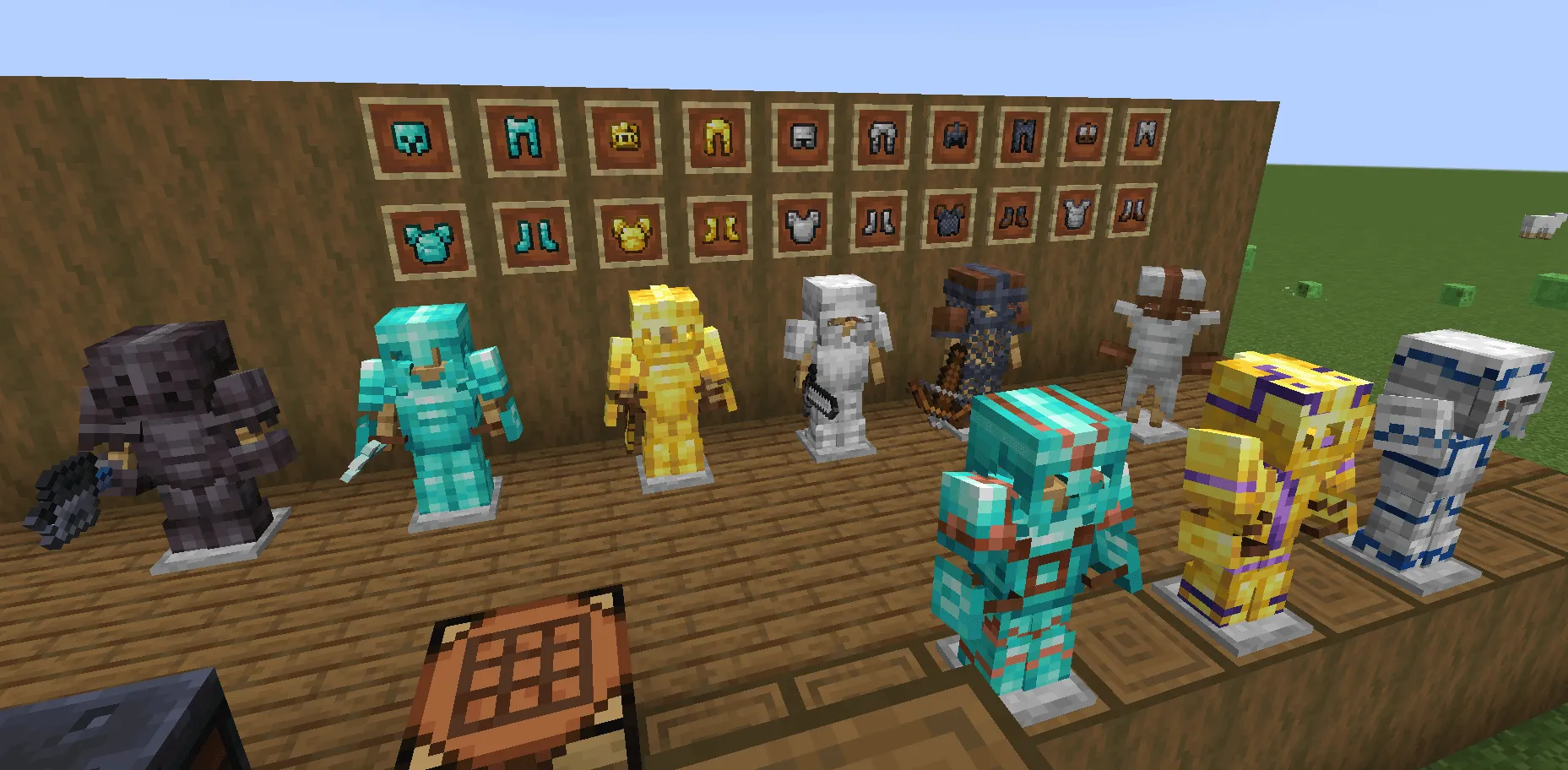 Reforged Armours, Текстуры, Minecraft