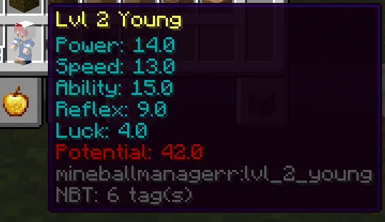Mineball Manager, Моды, Minecraft
