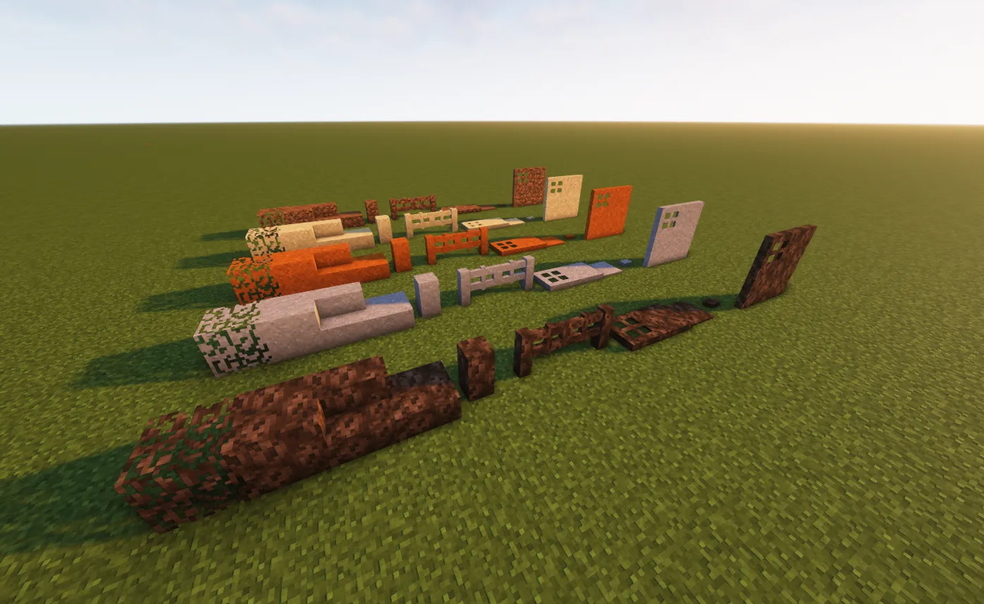 Dirt Plus, Моды, Minecraft