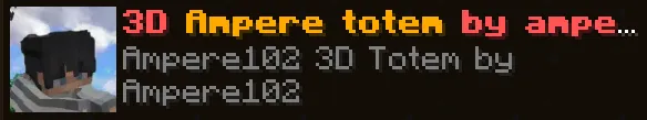 Ampere Totem — скриншот 1 (Текстуры, Minecraft)