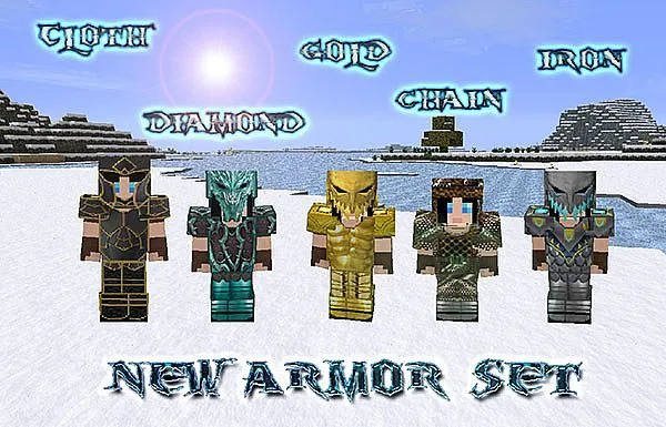 Elements RPG 64x64 W/Soundpack — скриншот 10 (Текстуры, Minecraft)