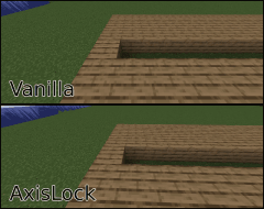 AxisLock — скриншот 1 (Моды, Minecraft)