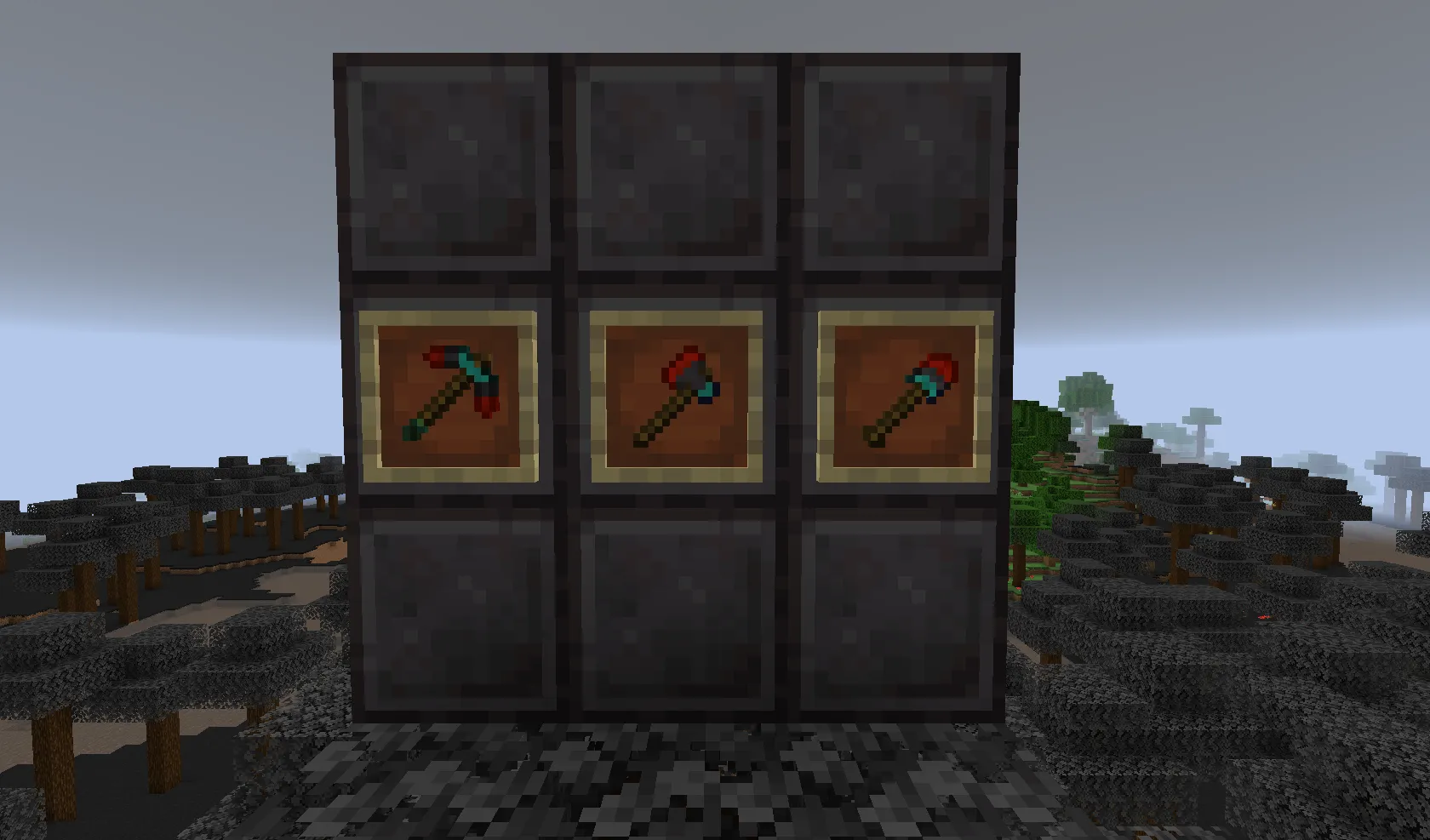 Shaded Netherite Tools — скриншот 2 (Моды, Minecraft)