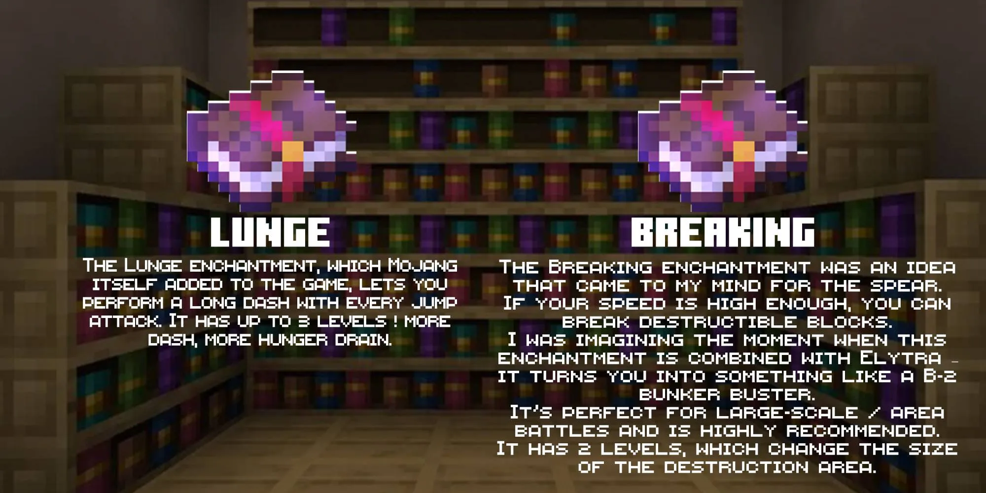 BetterSpear — скриншот 1 (Моды, Minecraft)