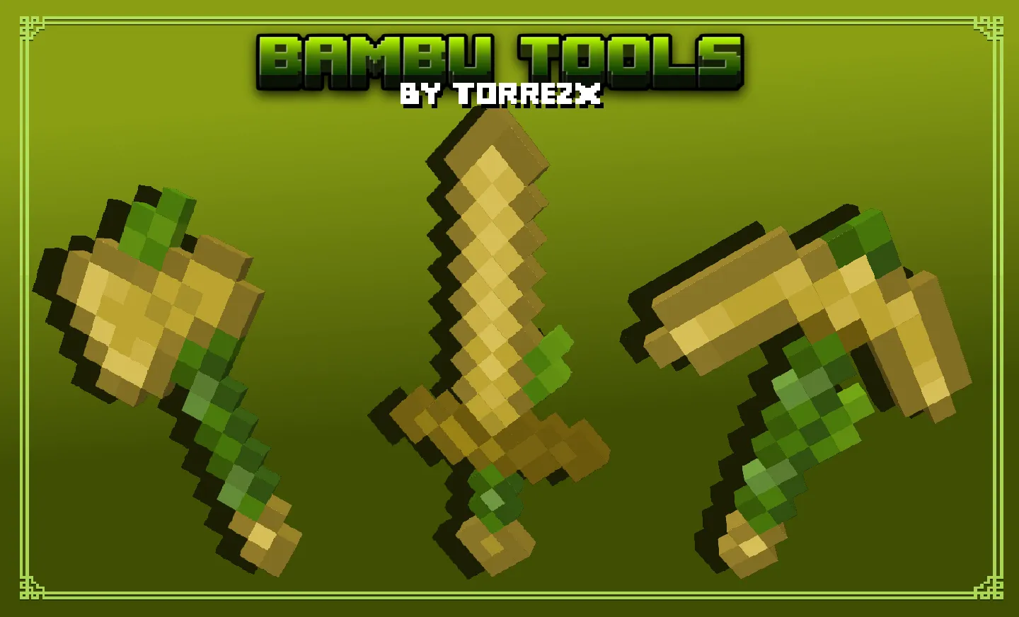 Torrezx-Bambu tools — скриншот 2 (Текстуры, Minecraft)