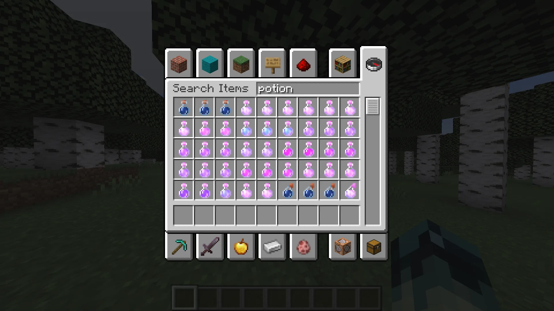 New Potion Colors, Текстуры, Minecraft
