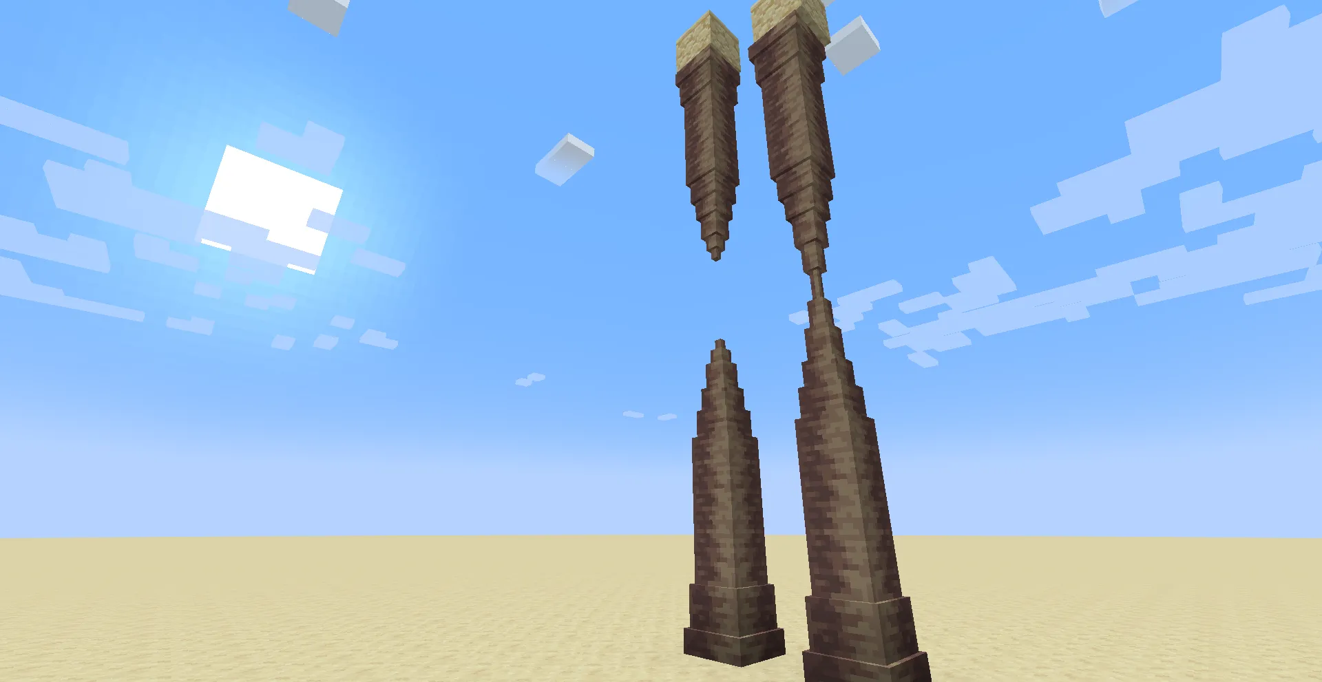 Quiz's 3D, Текстуры, Minecraft