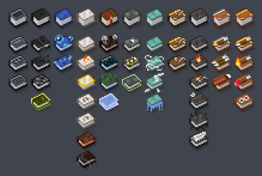 Even Better Enchanted Books, Текстуры, Minecraft