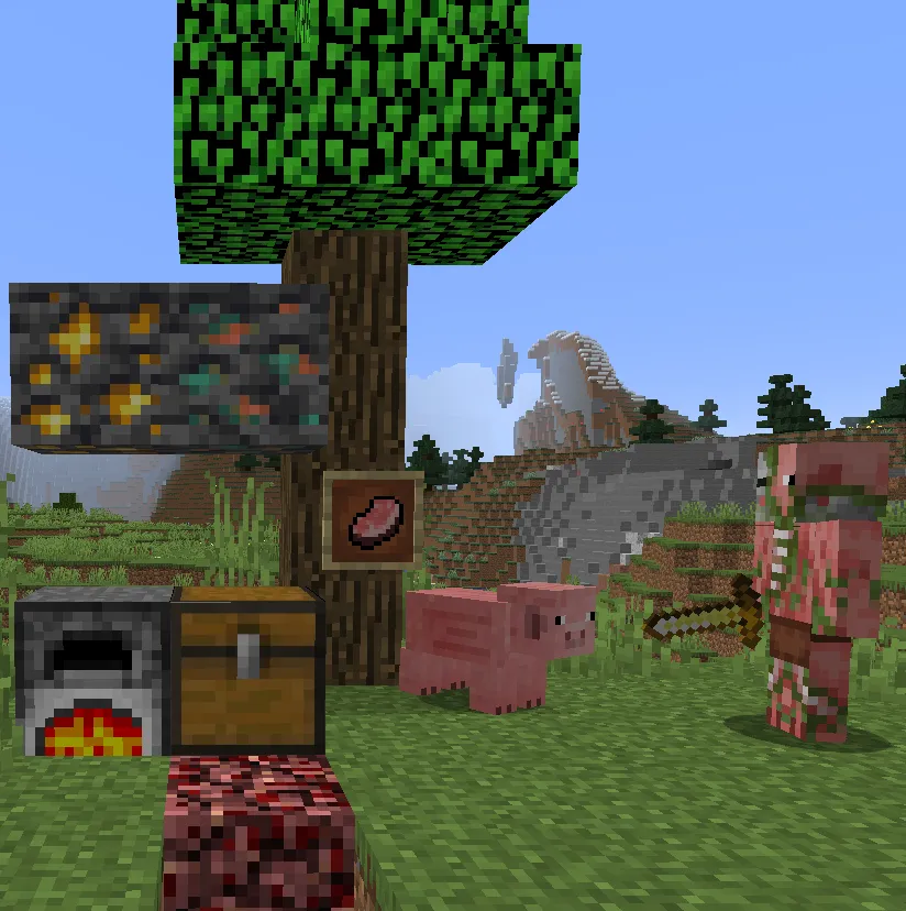 Both Old and New (Deep Dark and Alpha Content) — скриншот 1 (Моды, Minecraft)