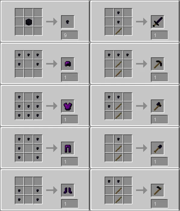 The Obsidian Guard — скриншот 2 (Моды, Minecraft)