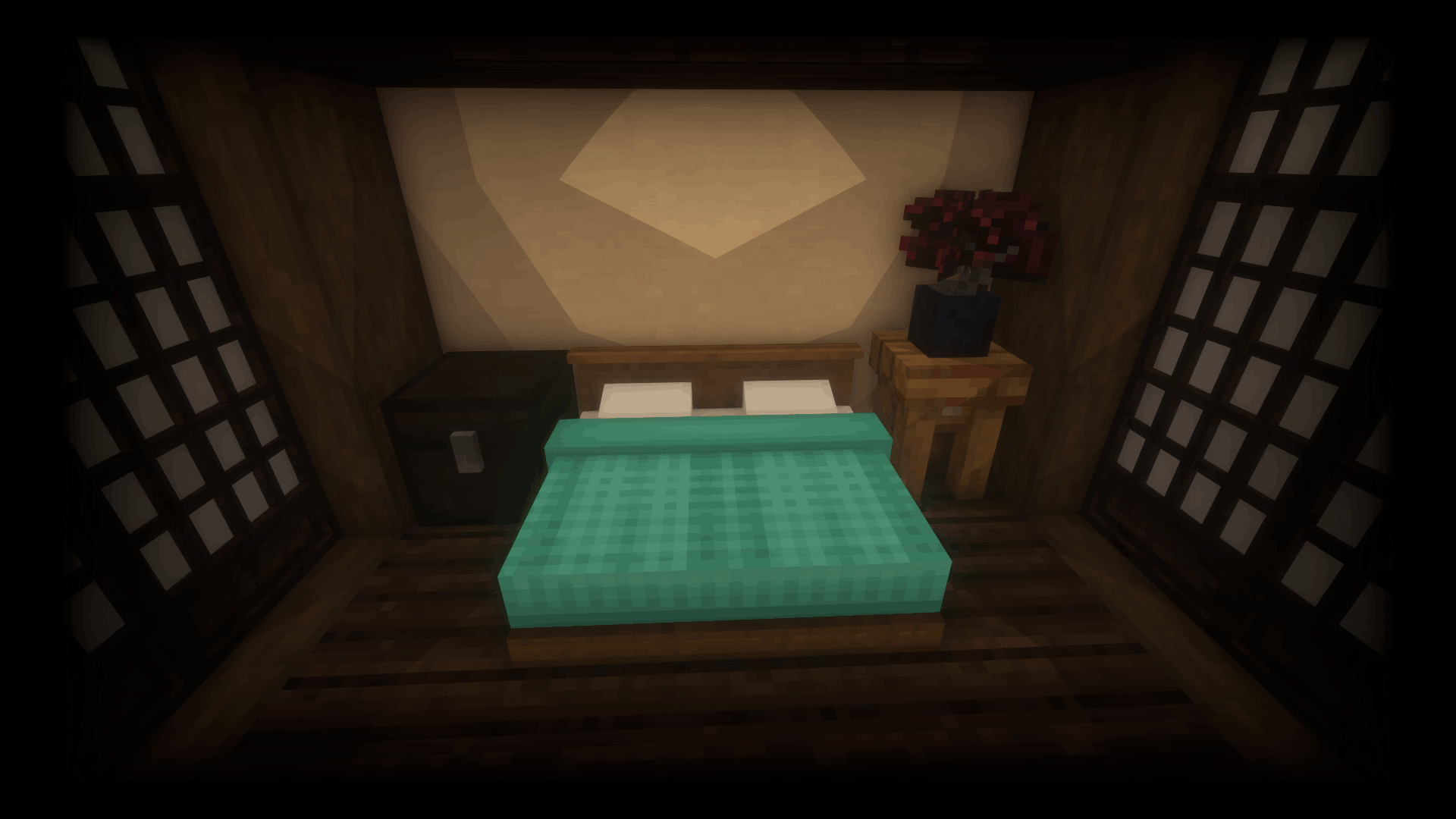 Plaid Bed — скриншот 1 (Текстуры, Minecraft)