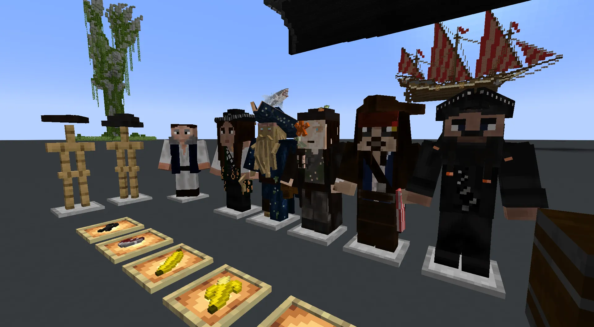 Pirates Of The Cursed Tides, Моды, Minecraft