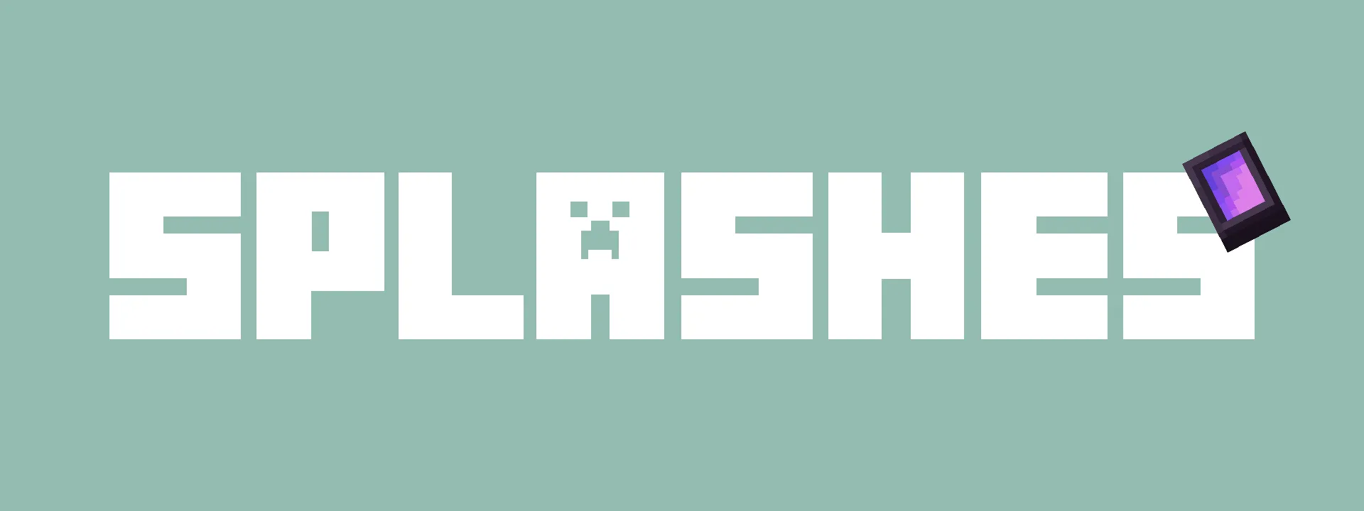 Splashes - icons addon, Текстуры, Minecraft