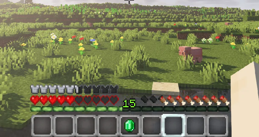 "Classic+" Hotbar 16px — скриншот 2 (Текстуры, Minecraft)