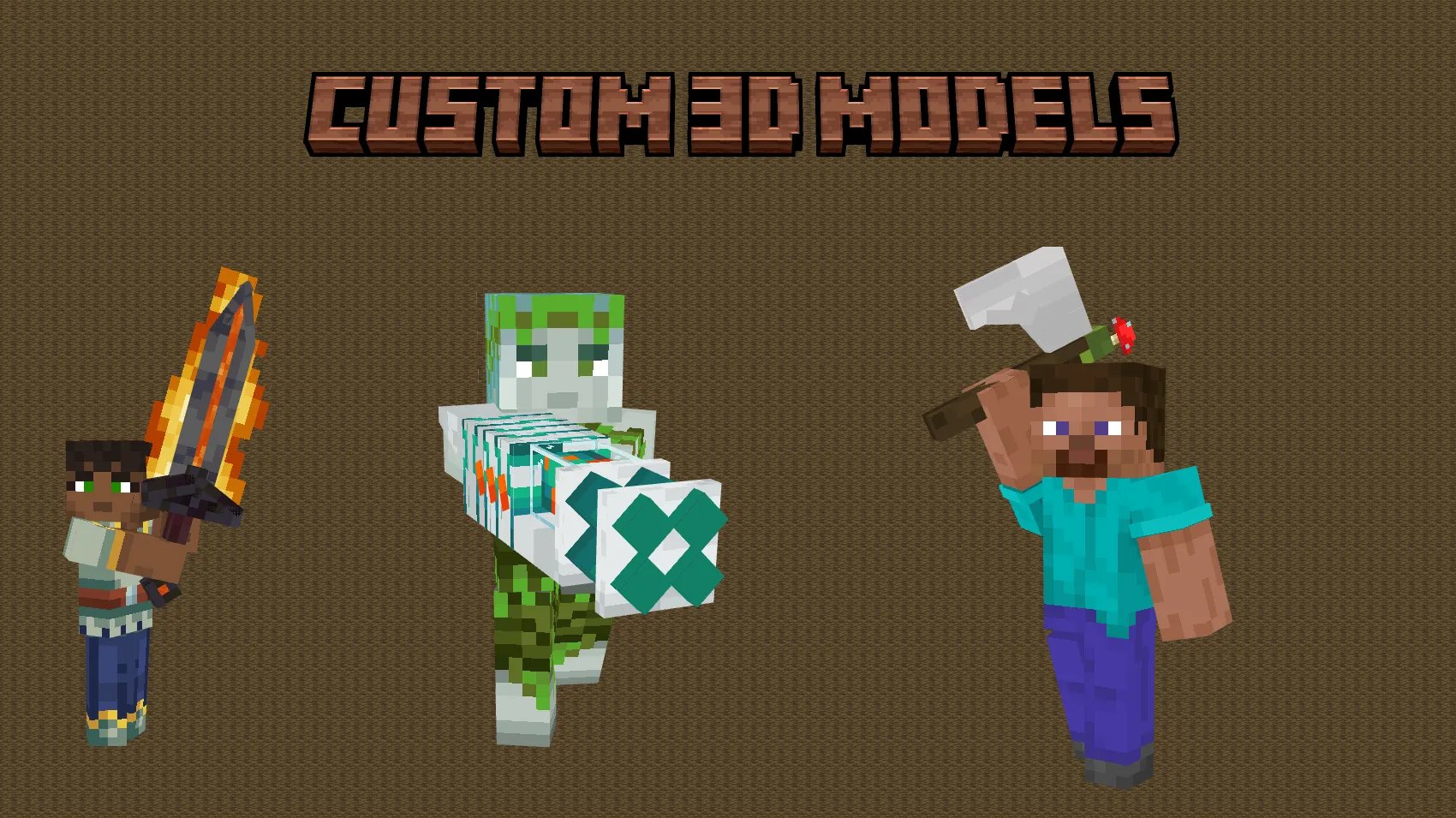 Weapons of the World — скриншот 1 (Моды, Minecraft)